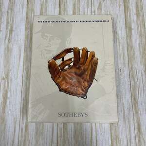 Barry Halper Collection of Baseball Membralilia Sotheby’s 3 Volume Set with Slip
